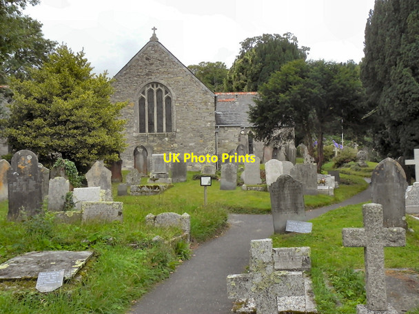 Photo 6"x4" St Mylor Church Mylor Churchtown c2010