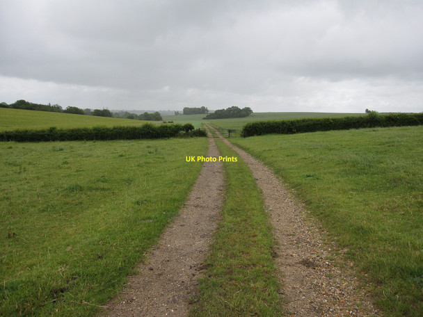 Photo 6"x4" Restricted byway to Hawkedon Rede c2010