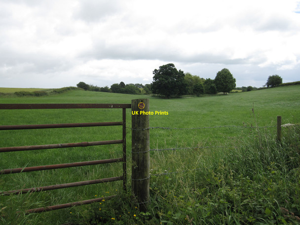Photo 6"x4" Stuck gate on bridleway Rede c2010