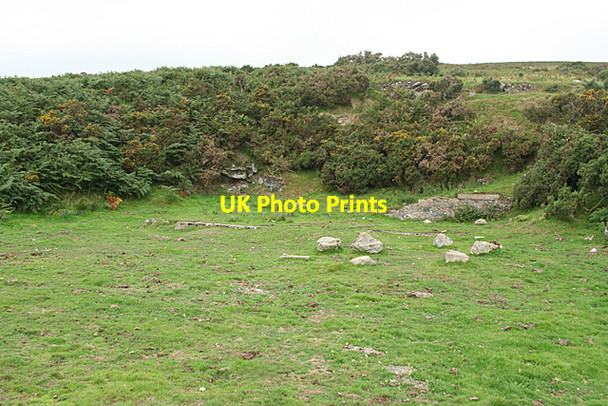 Photo 6"x4" Ugborough: site of incline engine house Ivybridge\/SX6356 c2010