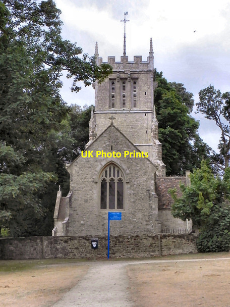 Photo 6"x4" Parish Church of St Andrew, East Lulworth. East Lulworth c2010