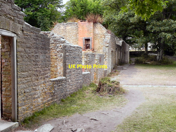 Photo 6"x4" Tyneham, Post Office Row Tyneham c2010