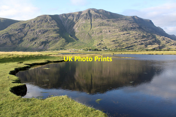 Photo 6"x4" Salt marsh at Annat Annat\/NG8954 c2010