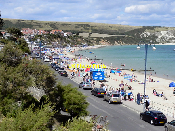 Photo 6"x4" Beach and Shore Road, Swanage Swanage c2010 P1