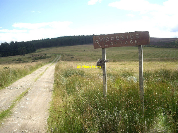 Photo 6"x4" Access track to Woodside Cottage Towie\/NJ4312 c2010