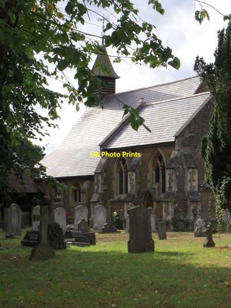 Photo 6"x4" St. John the Evangelist, Milford Godalming c2010