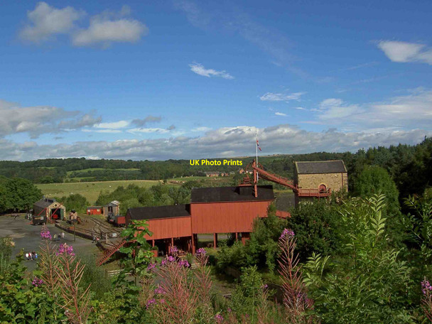 Photo 6"x4" The coal mine Beamish Stanley\/NZ1952 c2010