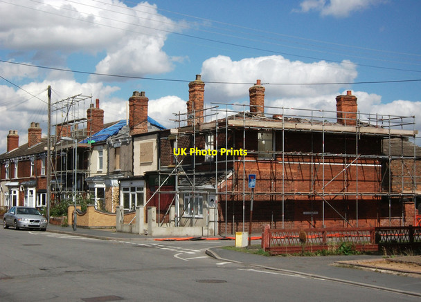 Photo 6"x4" Fire Damage Repairs, Barrow Road New Holland\/TA0823 c2010