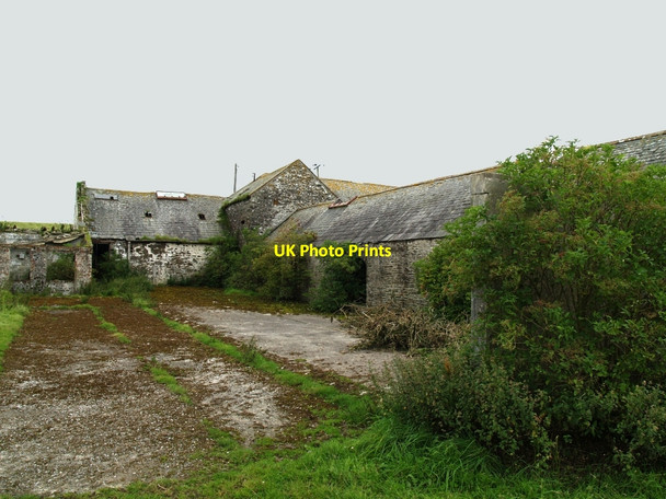Photo 6"x4" Old farm steading at High Banks. Kirkcudbright c2010 P1