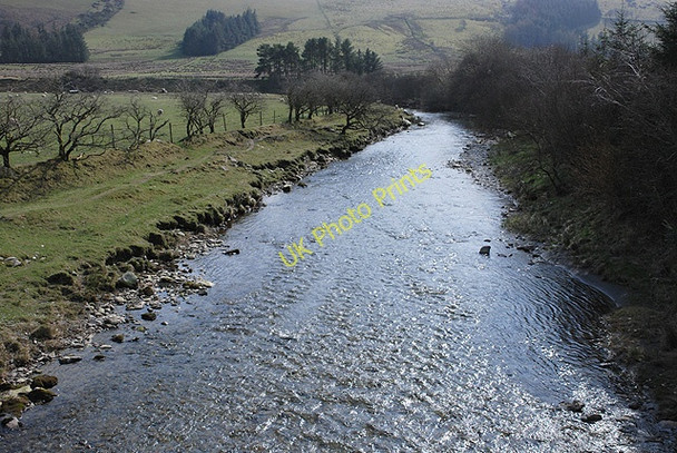 Photo 6"x4" Afon Gwy \/ River Wye near Glangwy Llangurig c2009