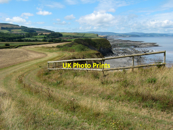 Photo 6"x4" The West Somerset Coastal Path Lilstock c2010