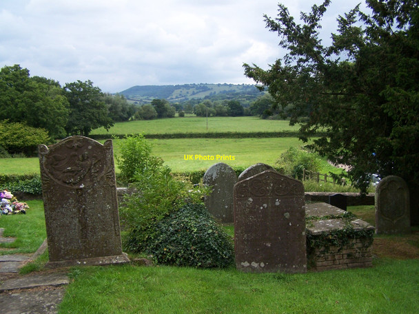 Photo 6"x4" View From Churchyard, St Cybi, Llangybi Llangybi\/ST3796 c2010