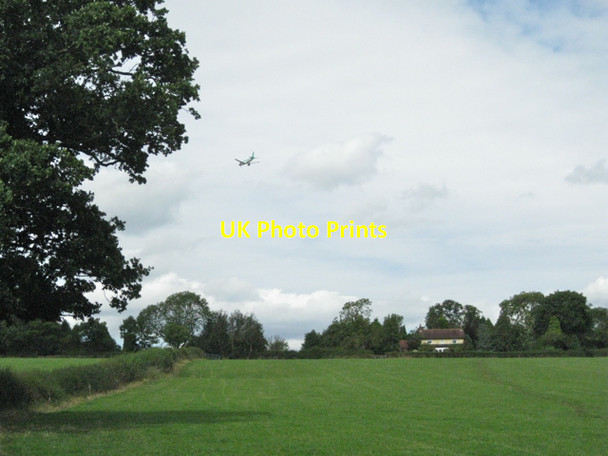 Photo 6"x4" South-facing slope south of Barston Barston c2010
