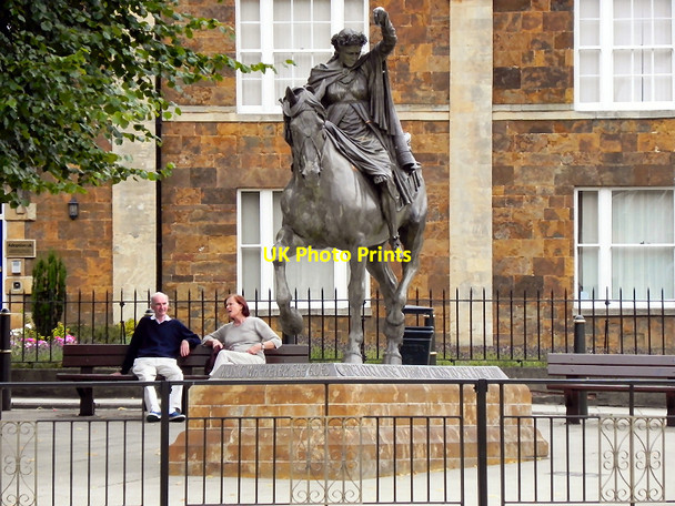 Photo 6"x4" To See A Fine Lady Upon A White Horse Banbury\/SP4540 c2010