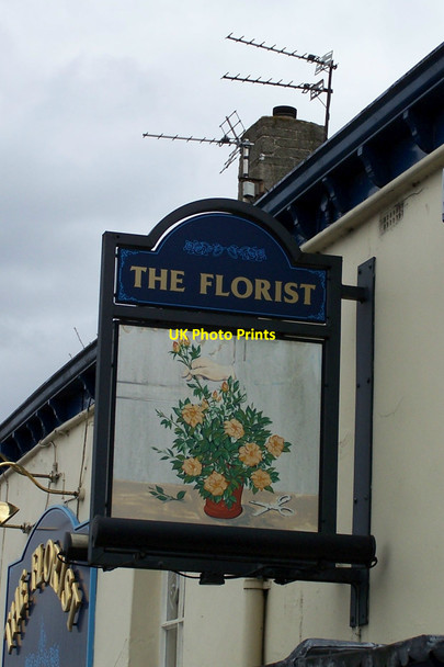 Photo 6"x4" The Florist Pub Sign, Walkley Road, Walkley, Sheffield Sheffield\/SK3587 c2010