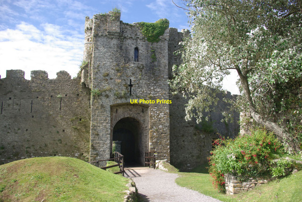 Photo 6"x4" Manorbier Castle Manorbier c2010