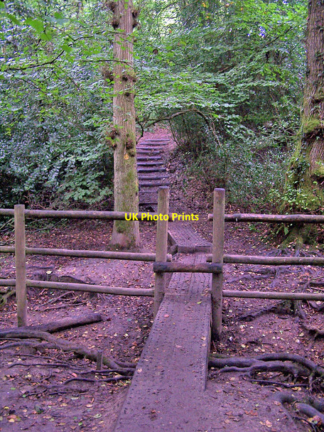 Photo 6"x4" Stile in Manor Farm Country Park Burridge\/SU5110 c2010