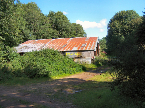 Photo 6"x4" Farm shed on the way to Glenley Kirkcudbright c2010