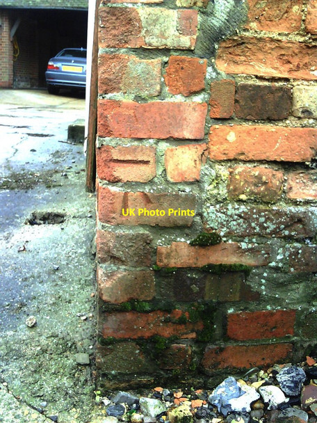 Photo 6"x4" Benchmark at Smiths Farm Didcot c2010