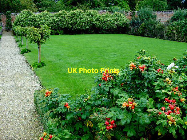Photo 6"x4" Buscot: formal gardens, Buscot Park Buscot c2010