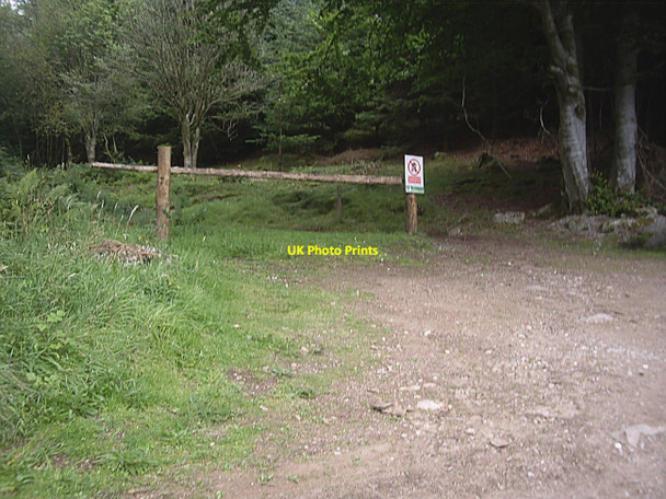 Photo 6"x4" Craiglug entrance into Kingshill Wood Blacktop c2010