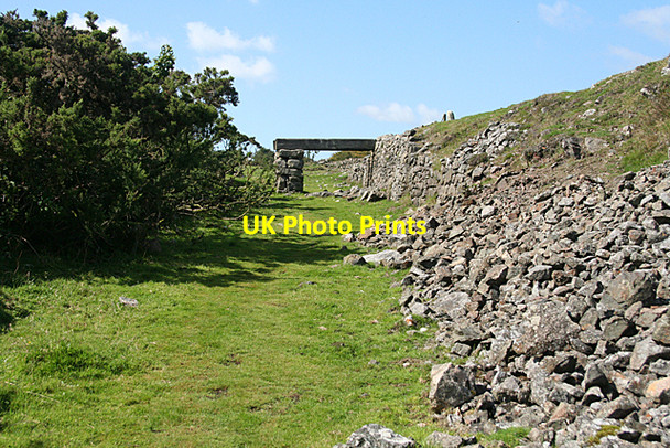 Photo 6"x4" St Cleer: view near the summit of Gonamena incline Gonamena c2010