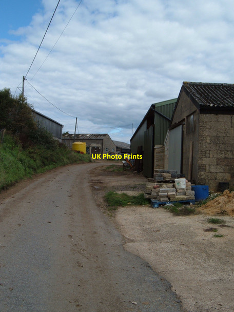 Photo 6"x4" Buildings at Glidden Farm Rushmore c2010