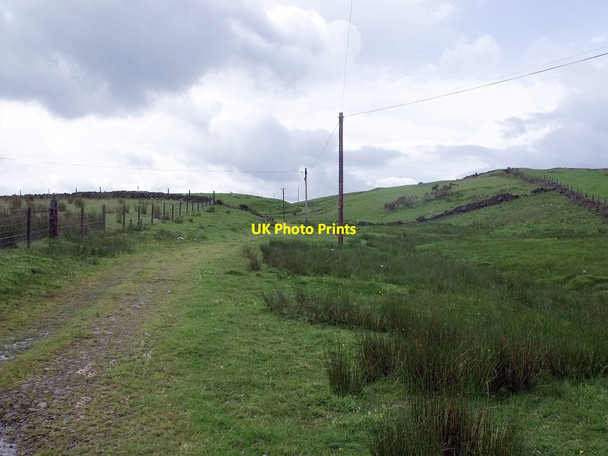 Photo 6"x4" Track to Muirhead farm Fankerton c2010