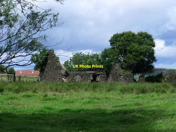 Photo 6"x4" Doubledykes (ruin) Fankerton c2010