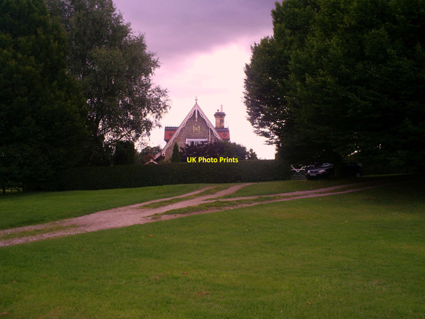 Photo 6"x4" The Swiss Cottage from the cricket green Coneysthorpe c2010