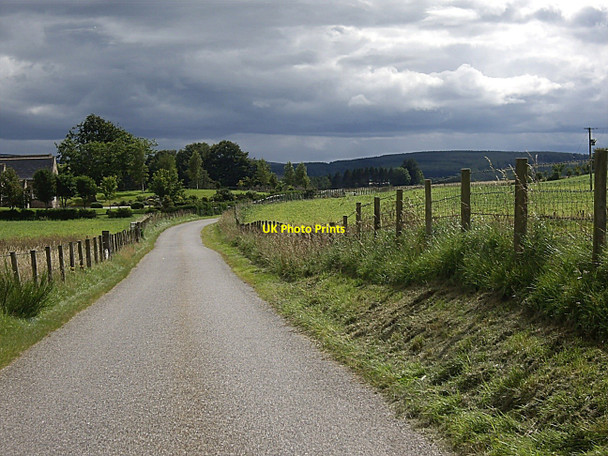 Photo 6"x4" Approach to Battlehillock Lumsden c2010