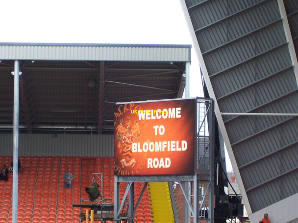 Photo 6"x4" New 'Big Screen' at Bloomfield Road, Blackpool Blackpool\/SD3136 c2010
