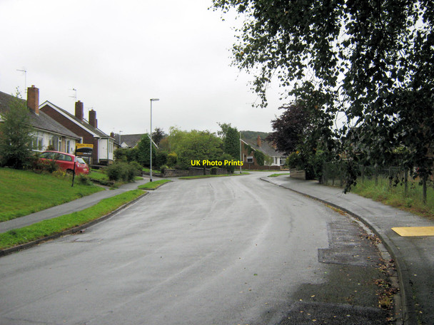 Photo 6"x4" Looking up Carriage Drive Biddulph c2010