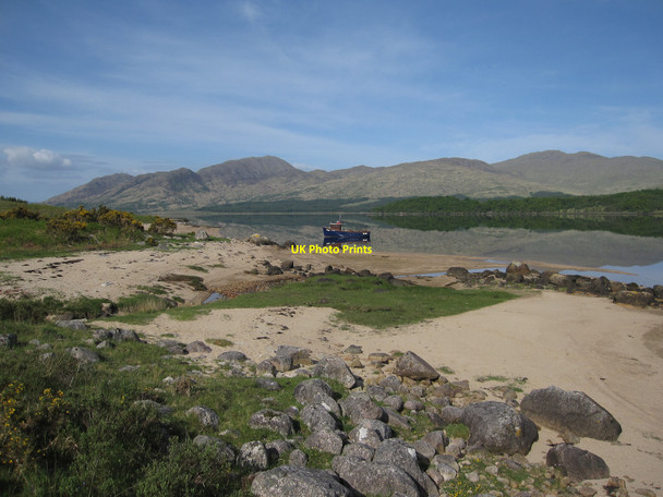 Photo 6"x4" Fishing boat in Loch Etive Barrs c2010