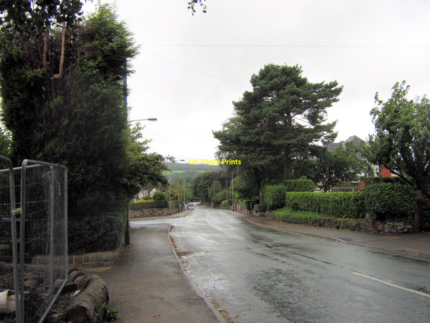 Photo 6"x4" Looking down Woodhouse Lane Biddulph c2010