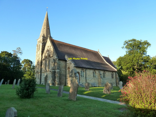 Photo 6"x4" St. John's church, Copthorne Copthorne\/TQ3139 c2010