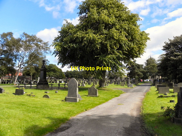 Photo 6"x4" Westhoughton Cemetery Westhoughton c2010