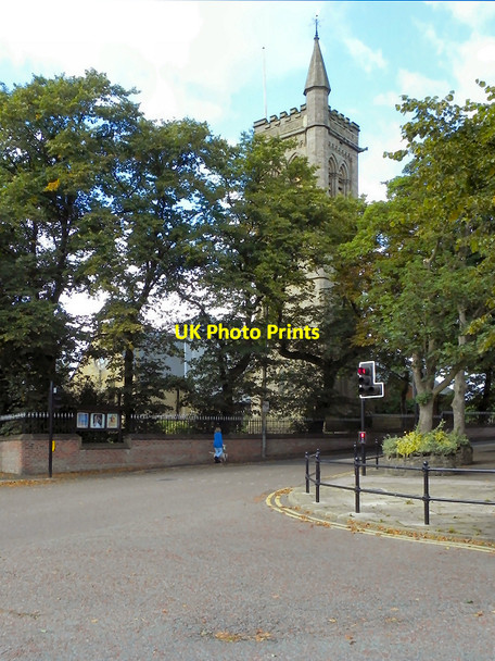 Photo 6"x4" Parish Church Tower Westhoughton c2010