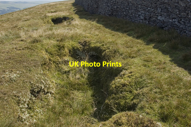 Photo 6"x4" Path along Old Cote Moor Arncliffe c2010