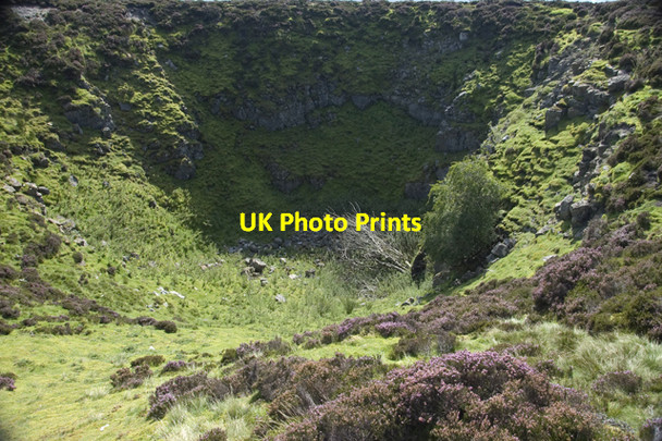 Photo 6"x4" Shakehole, Old Cote Moor Arncliffe c2010