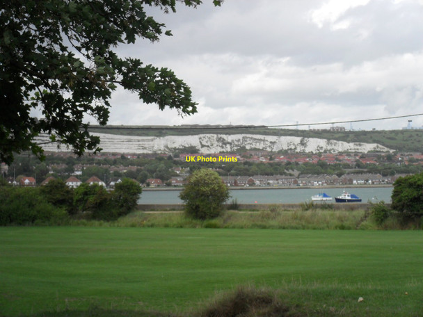Photo 6"x4" The scene from Portchester Castle car park Port Solent c2010