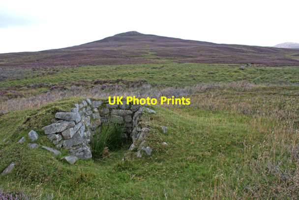 Photo 6"x4" Grouse butt below Am Buachaille Allt Ghiubhais\/NN7394 c2010