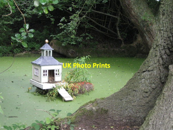 Photo 6"x4" Duck house by Tapster Lane Lapworth c2010
