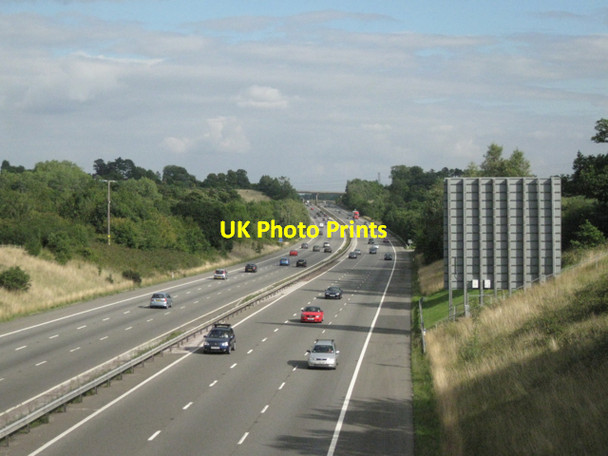 Photo 6"x4" M40 southeast of Tapster Lane bridge Lapworth c2010
