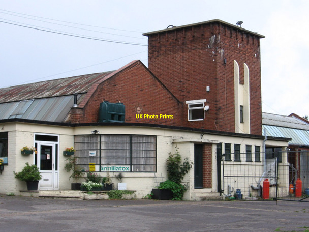 Photo 6"x4" Morton - pithead building Morton\/SK4060 c2010