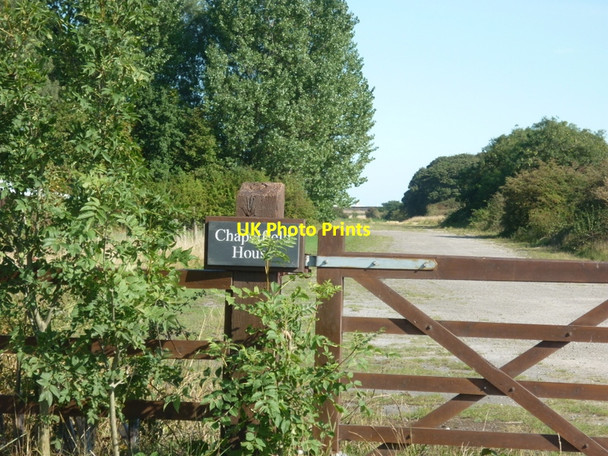 Photo 6"x4" The sign for Chapel Field House, Goxhill South End\/TA1120 c2010
