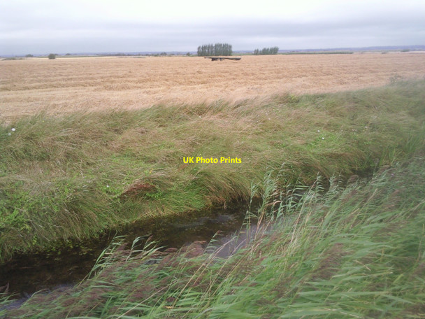 Photo 6"x4" Romney Marsh view near Tatnam Bridge Dymchurch c2010