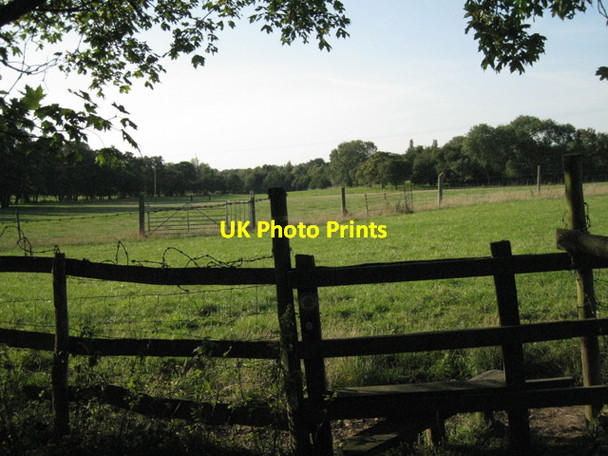 Photo 6"x4" Footpath by Tapster Brook: 1 Lapworth c2010