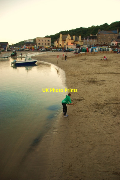 Photo 6"x4" Lyme Regis Harbour Sands Lyme Regis c2010