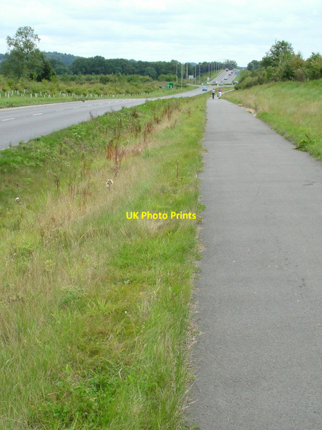 Photo 6"x4" The A606 Oakham Bypass Oakham\/SK8509 c2010